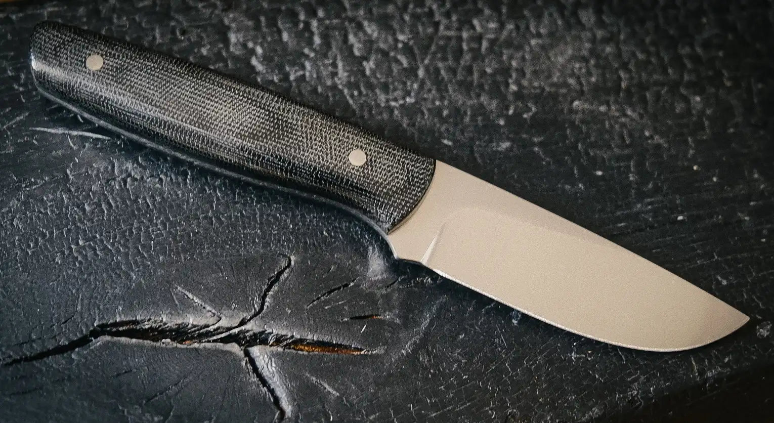 Arno Bernard Knives Wildebeest Burlap Canvas black