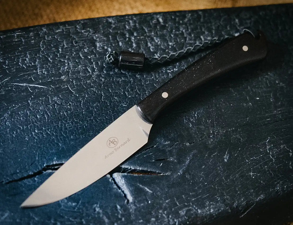 Arno Bernard Knives Fin & Fur African Blackwood