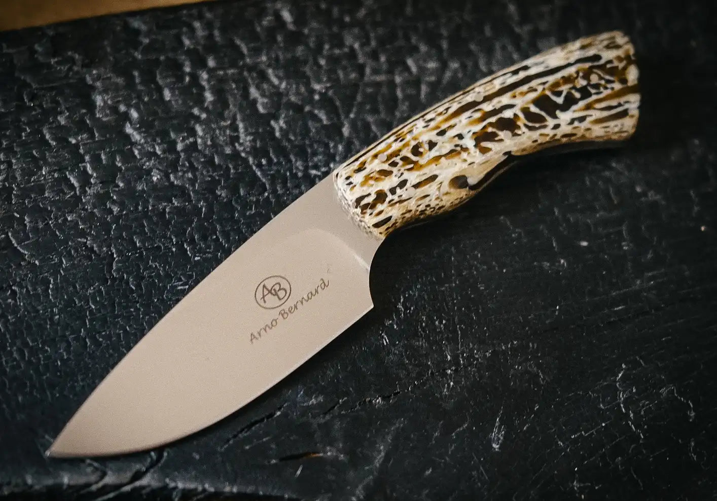 Arno Bernard Knives Gecko Kudu brown