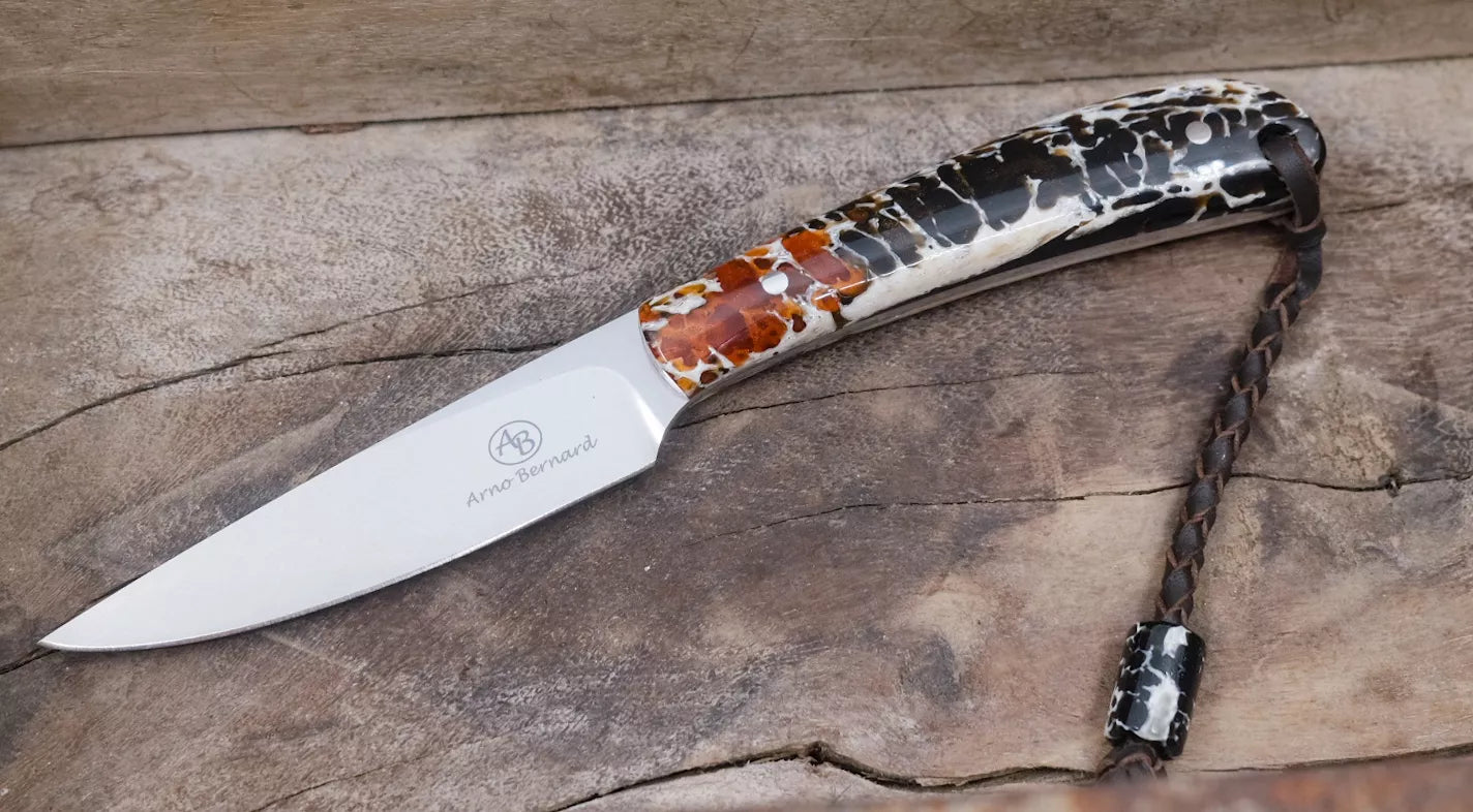 Arno Bernard Knives Fin & Feather mit Kudu-Knochen