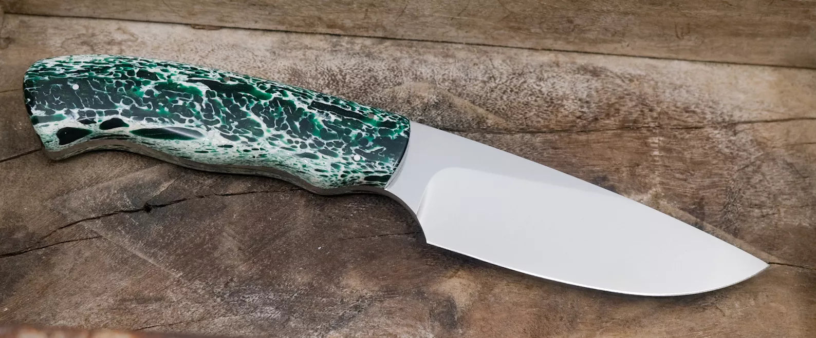 Arno Bernard Knives Zebra mit Kudu-Knochen