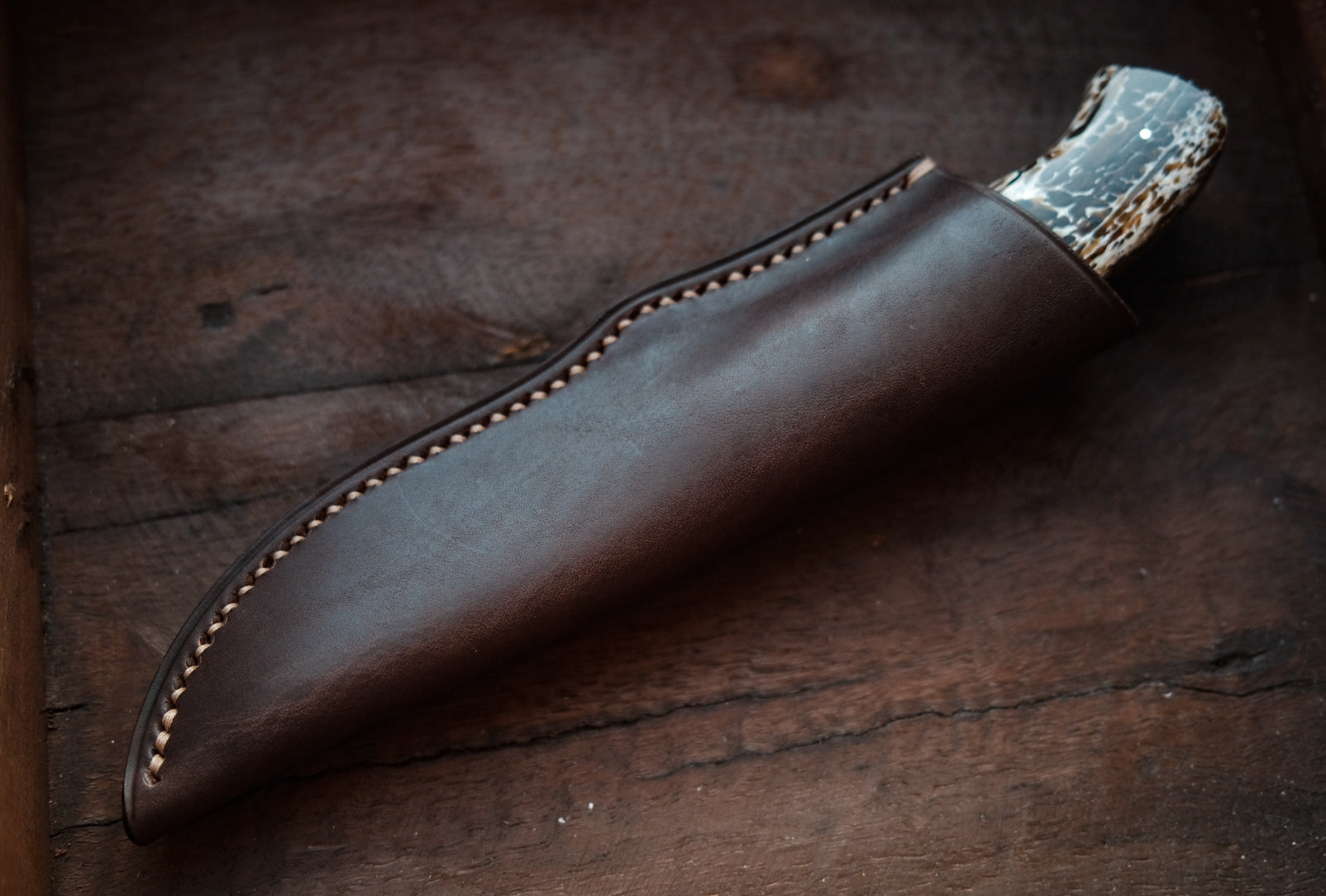 Arno Bernard Knives Zebra mit Kudu-Knochen (braun)