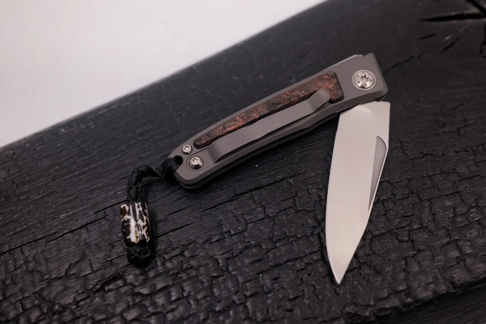 Arno Bernard Knives Rinkhals Carbone Cuivre