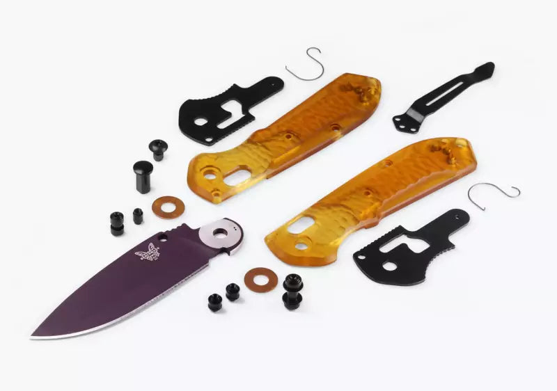 Benchmade Mini Freek 565PL-2501 Amethyst Cerakote - SHOT Show 2025 Sonderedition