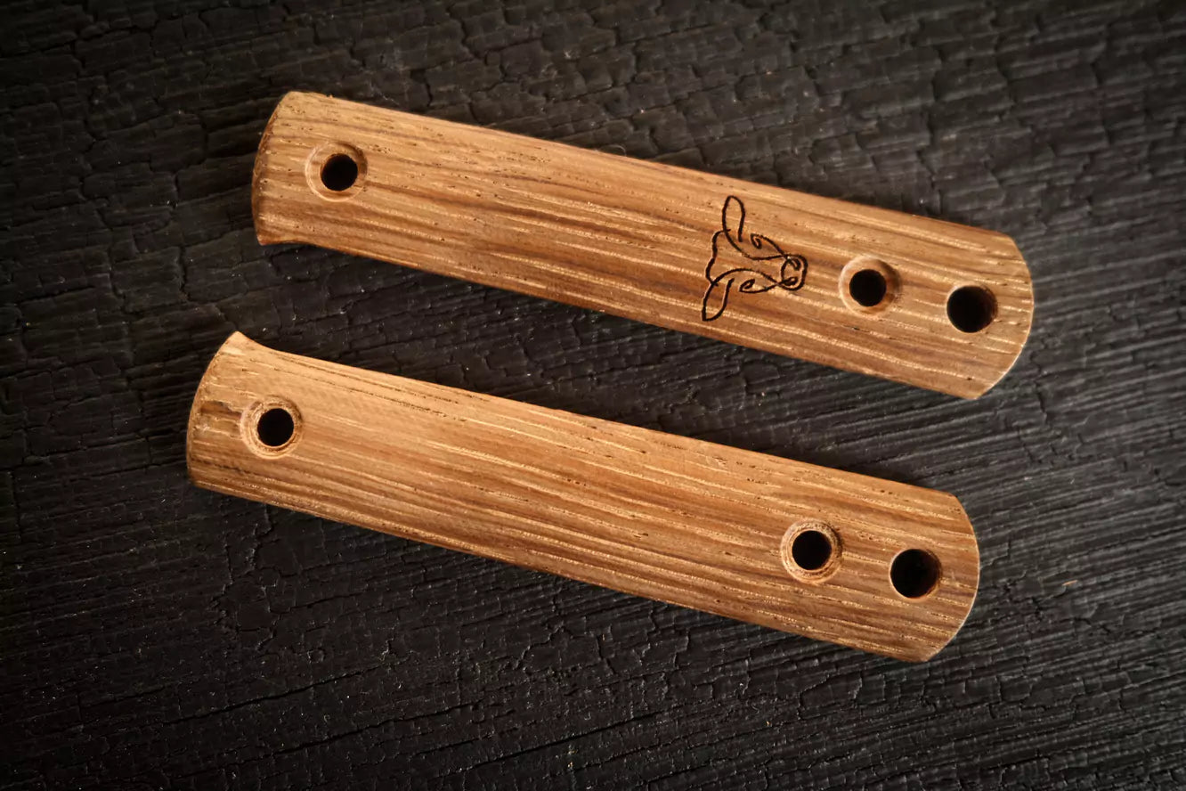 Böker BFF Packlite Eichenholz-Griffschalen aus dem Lüneburger Glockenhaus