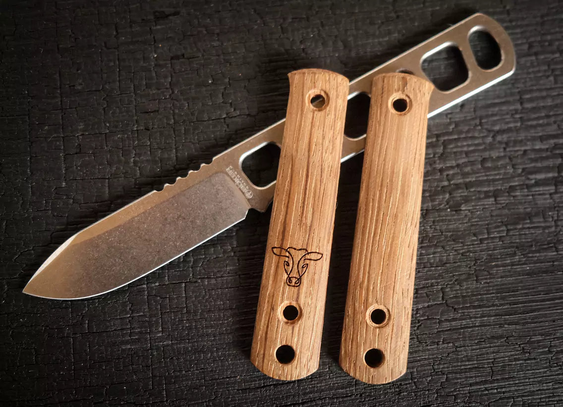 Böker BFF Packlite Eichenholz-Griffschalen aus dem Lüneburger Glockenhaus