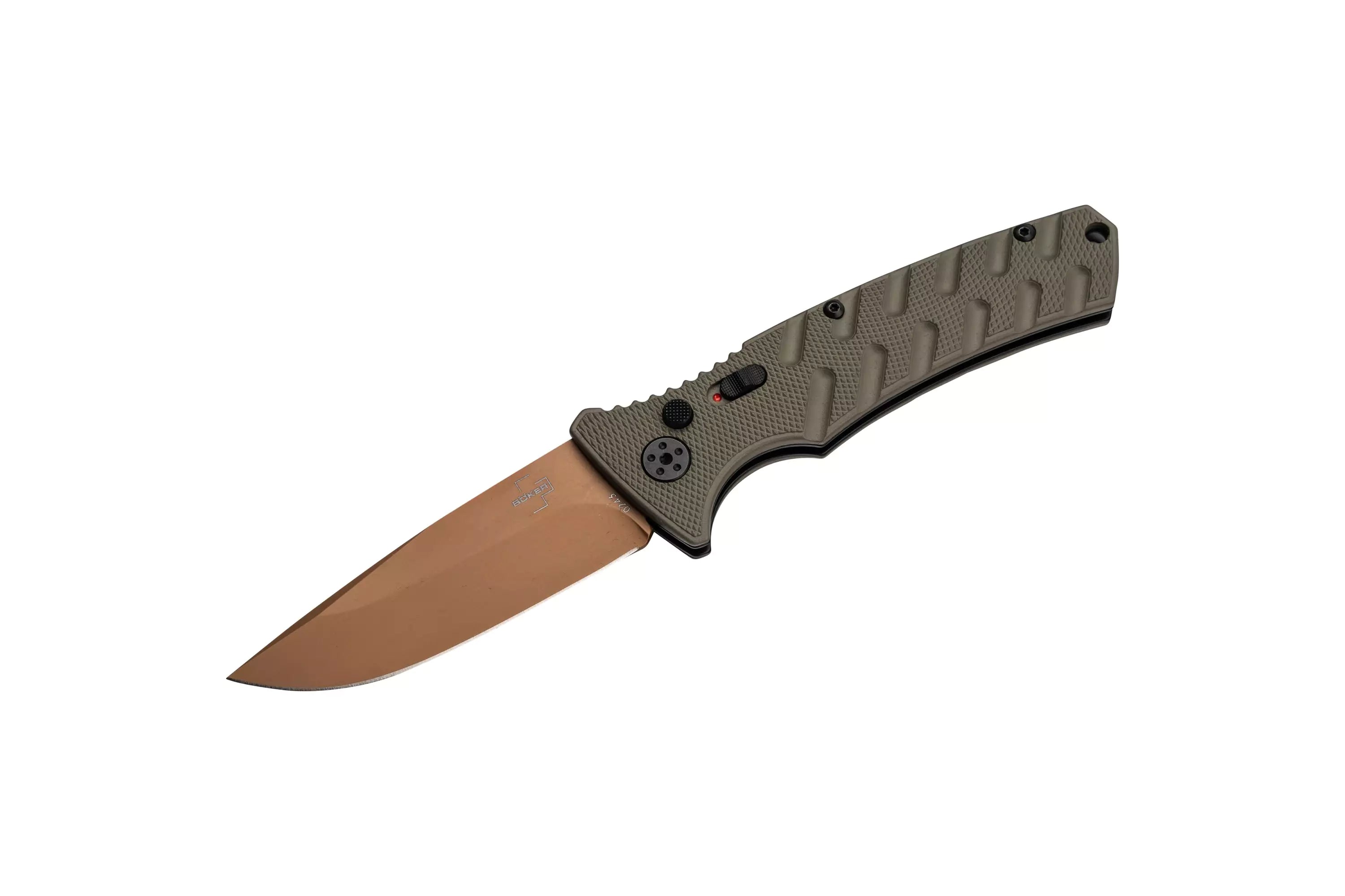 Böker Plus BHQ Strike Droppoint Desert Warrior