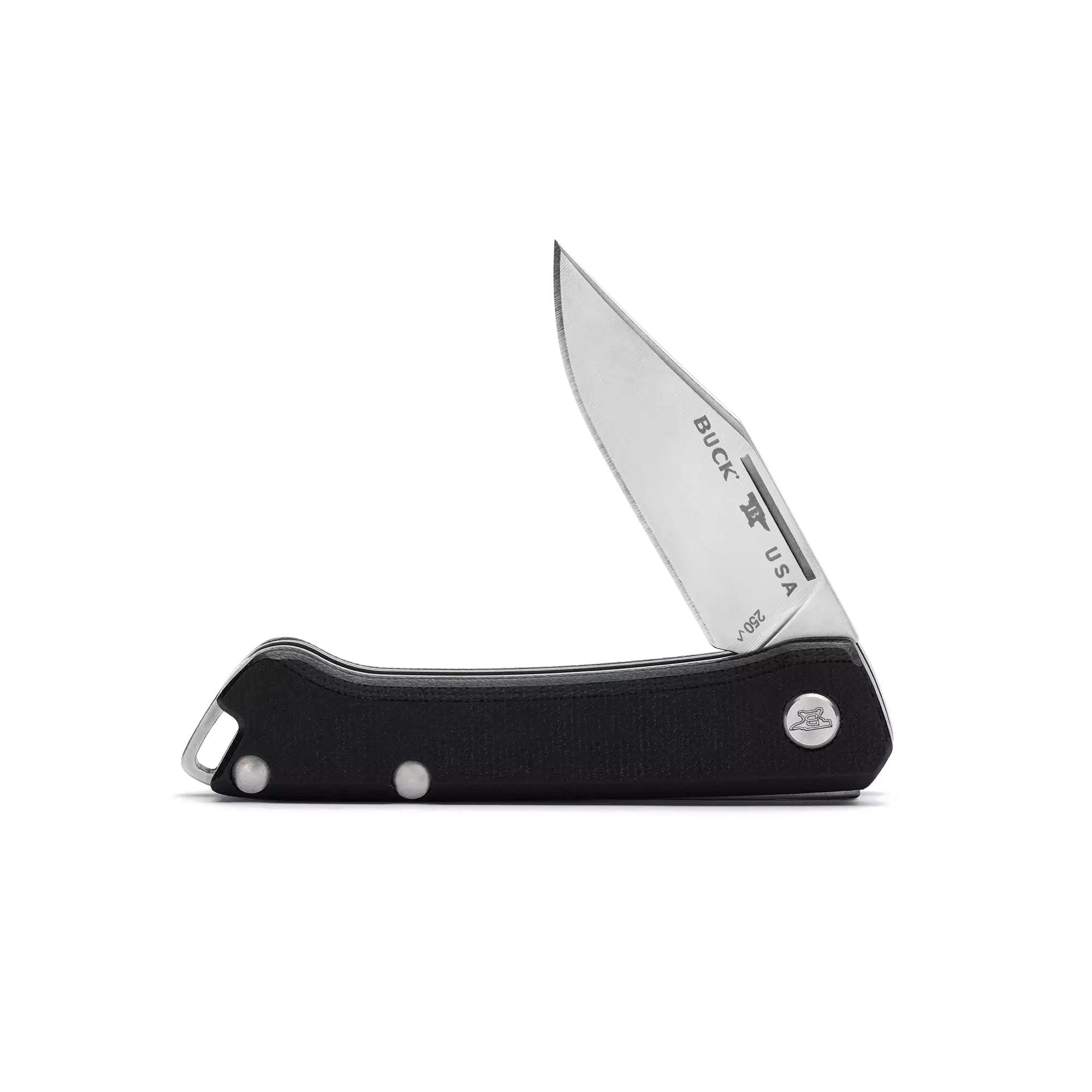 Buck 250 Saunter Clip Point Black