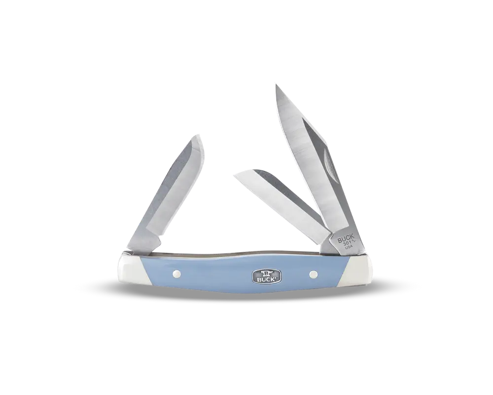 Buck 301 Stockman® Knife - Synthetic Handle Blue