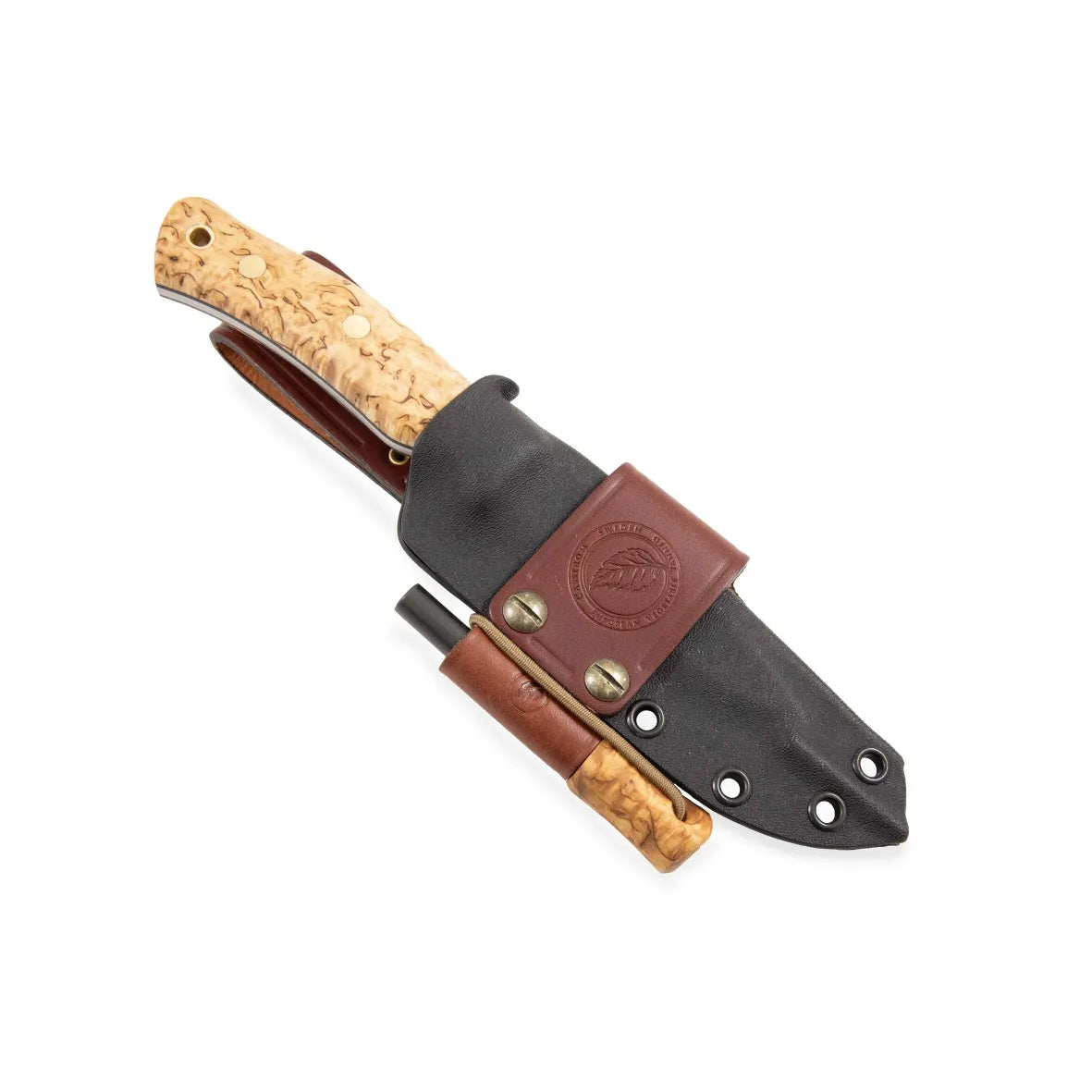 Casström Fire Steel Loop, Cognac, für Kydex-Scheiden