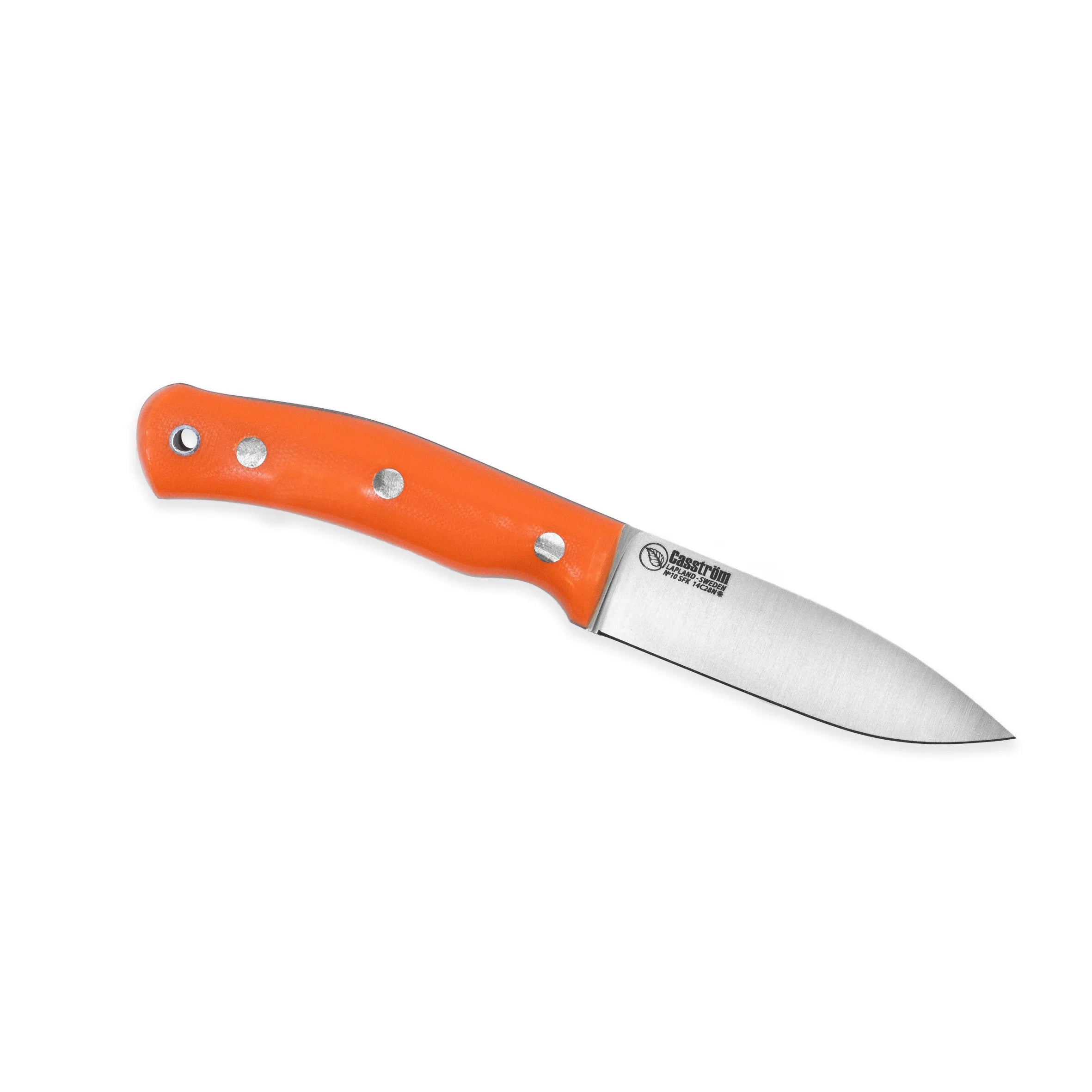 Casström No.10 SFK, Orange G10, Flachschliff