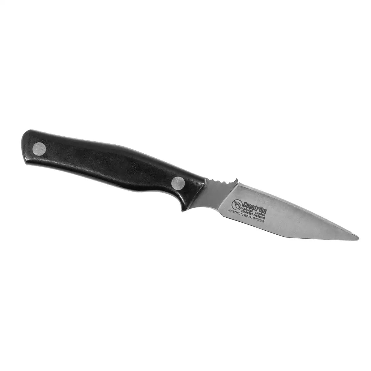 Casström Swedish Field Dresser, Schwarzes Micarta, Kydex