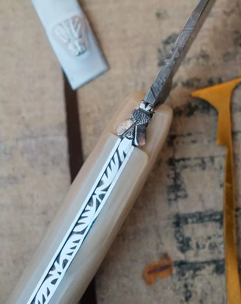 Forge De Laguiole Kuhhorn Damast