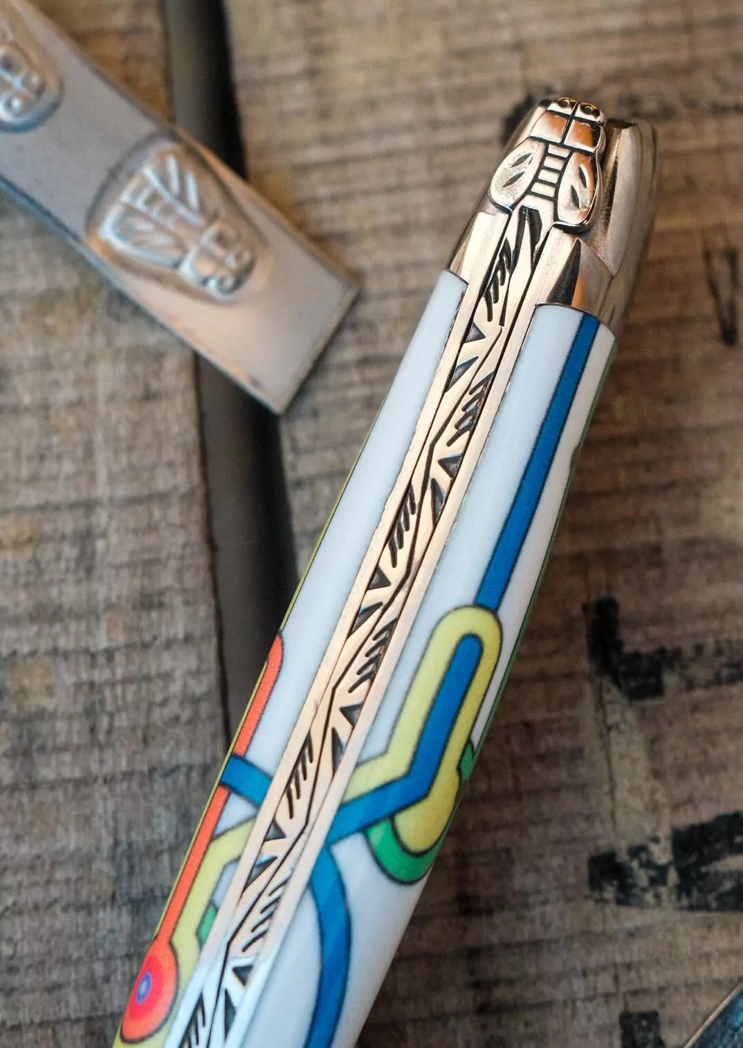 Forge de Laguiole Seize Taschenmesser – Sublimation Street Art “Sirius”