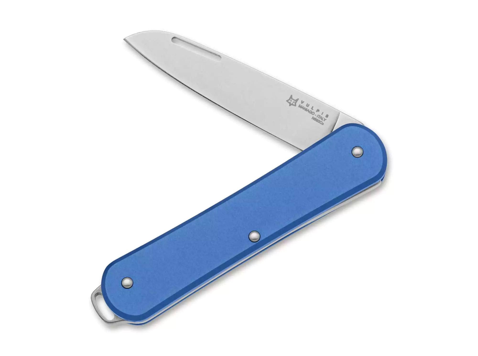 Fox Knives Vulpis 108 Aluminum Sky Blue