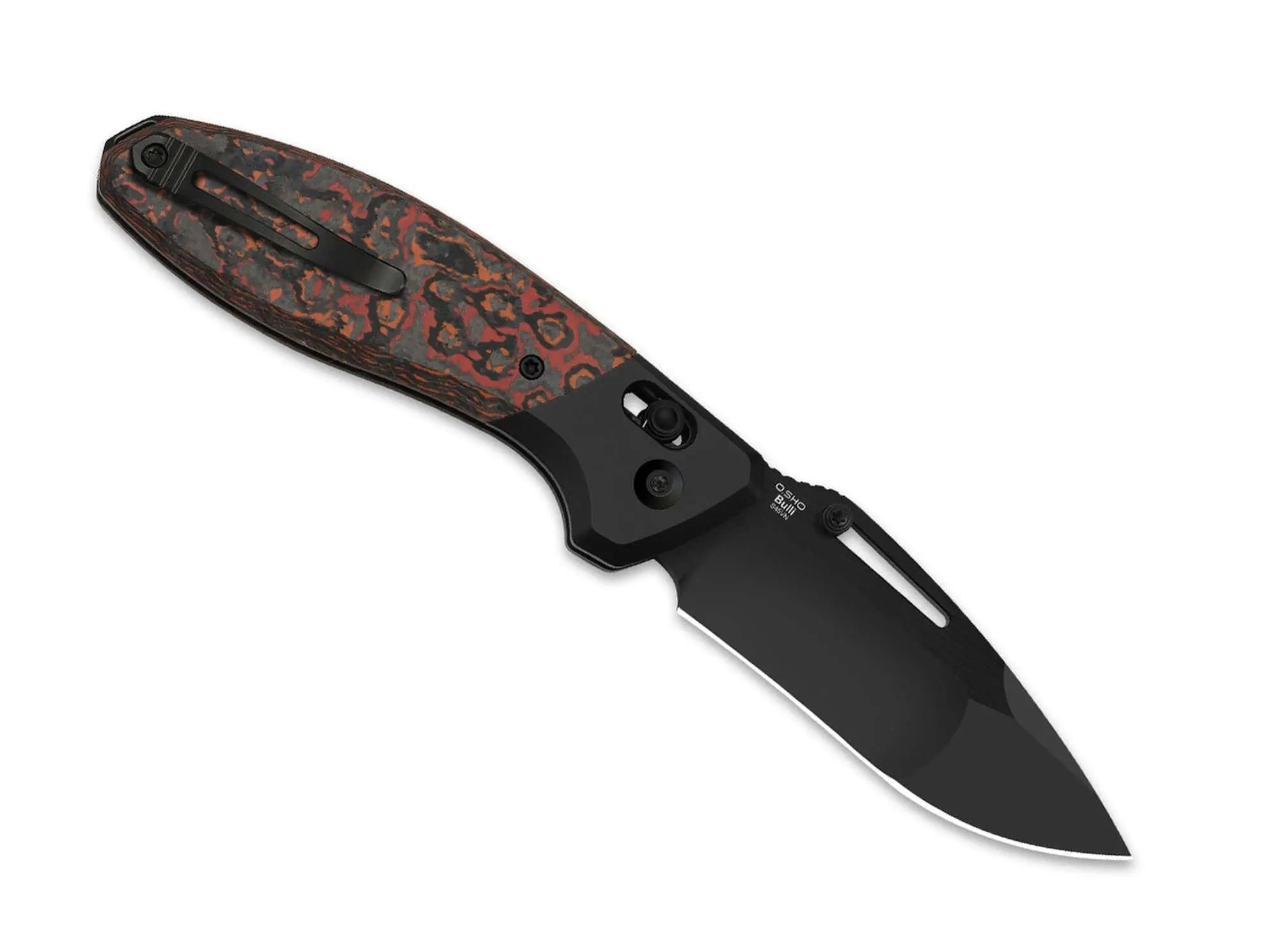 Kizer Bulli S45VN Black Ti CF Mars Valley DLC