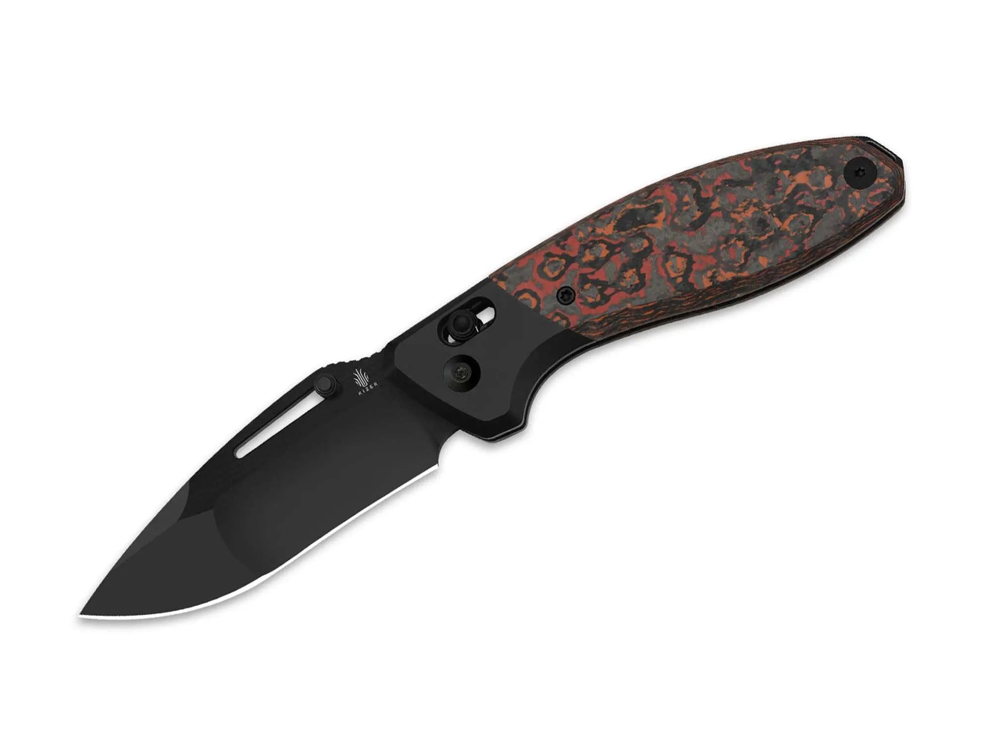 Kizer Bulli S45VN Black Ti CF Mars Valley DLC