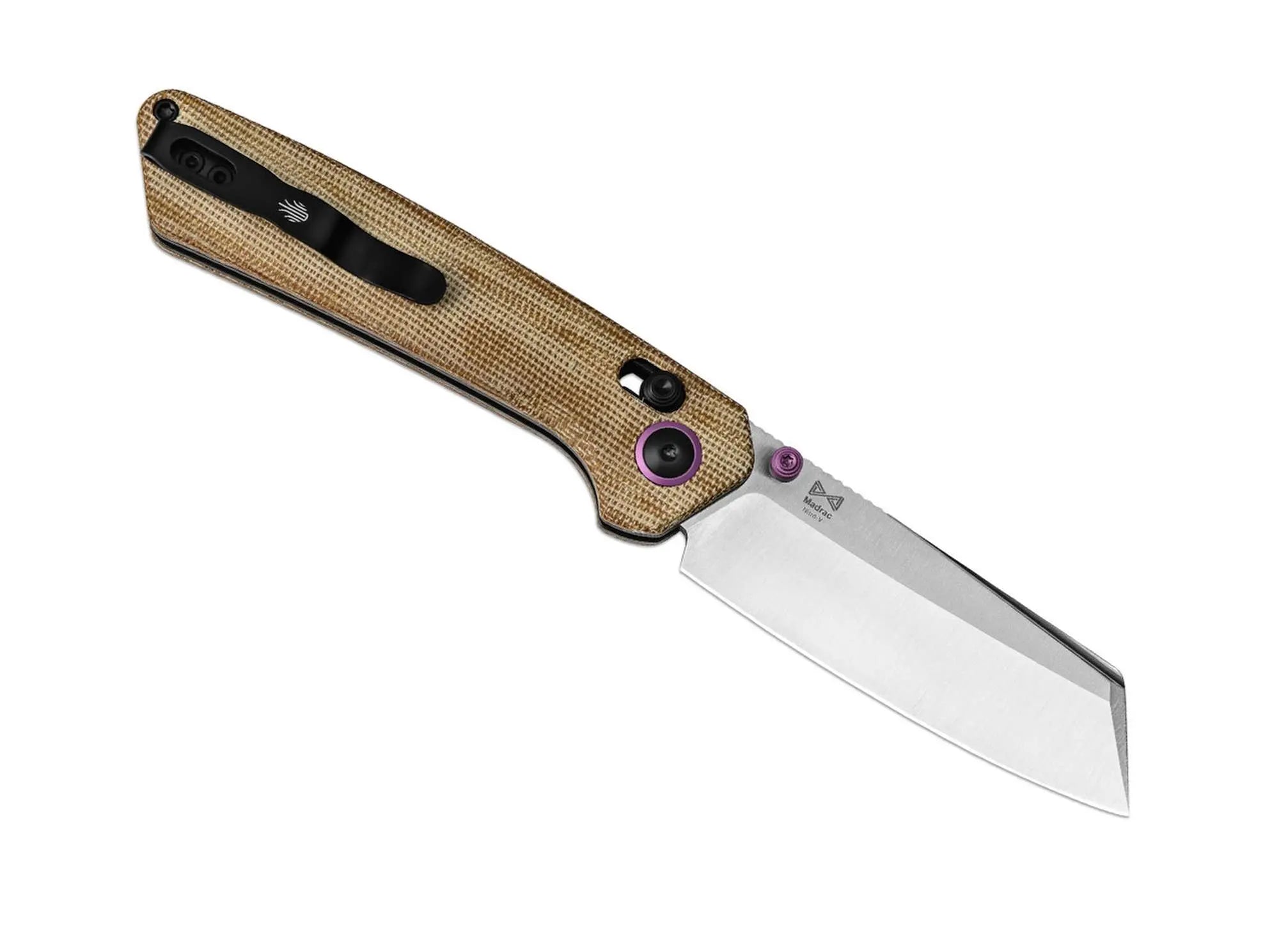 Kizer Madrac Nitro-V Natural Micarta