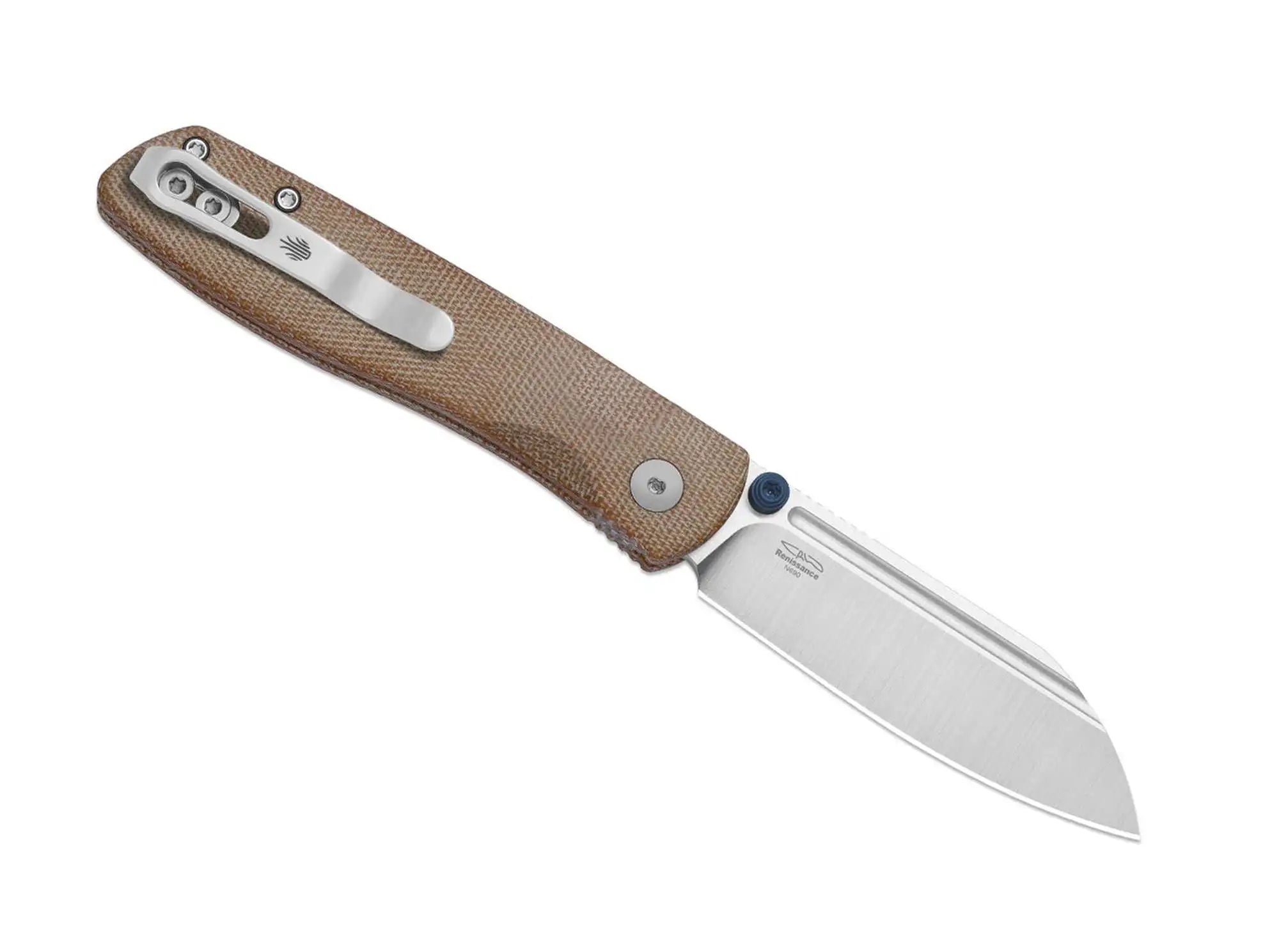 Kizer Renissance N690 Brown Norplex Ultrex Micarta