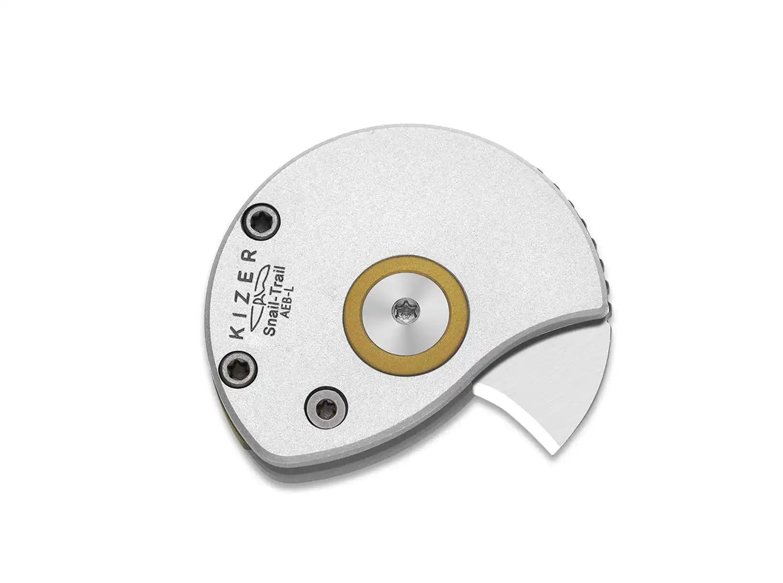 Kizer Snail-trail M390 Grey Aluminum