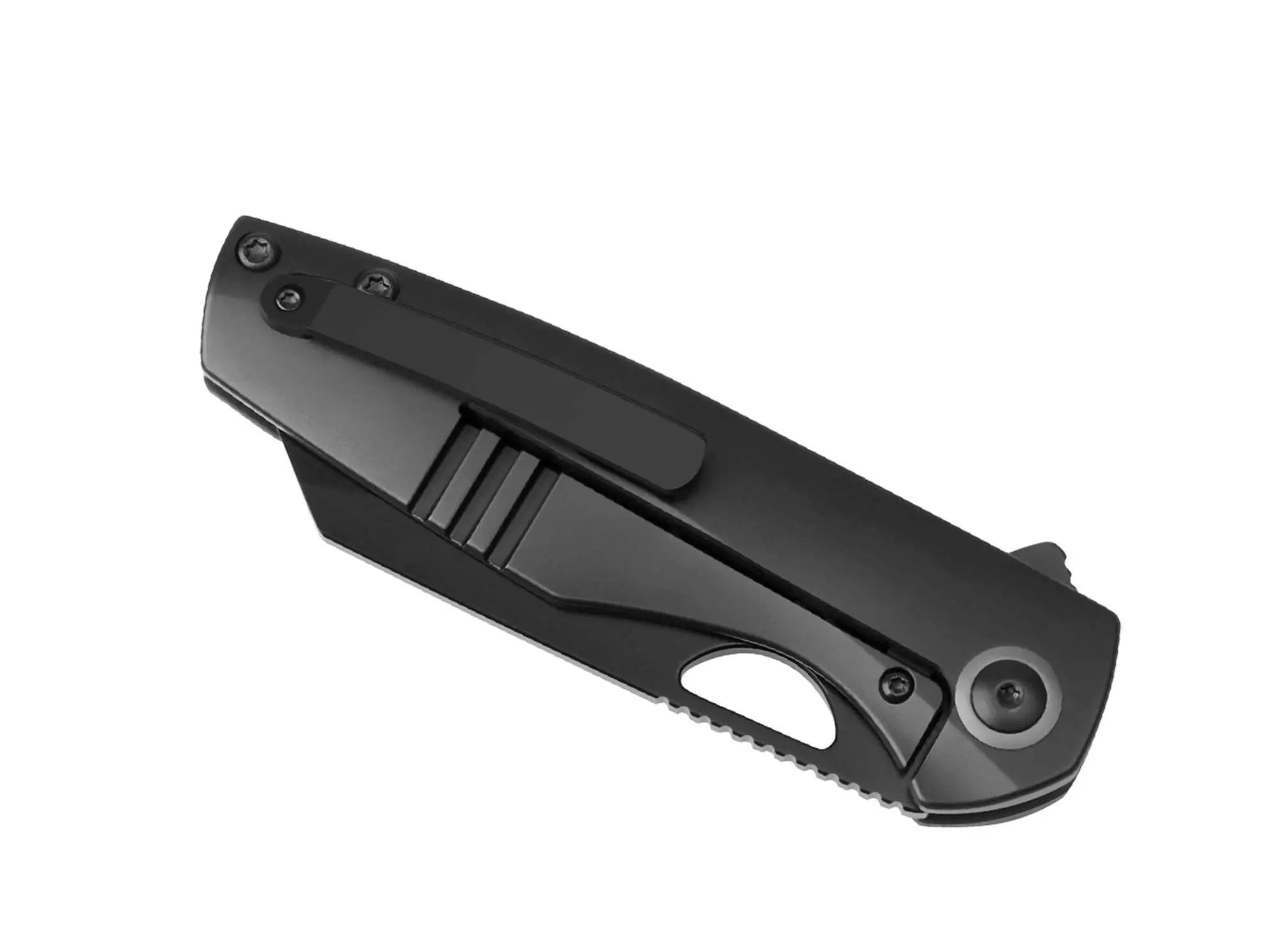 Kizer Sparrow S45VN Ti Marble CF Grey