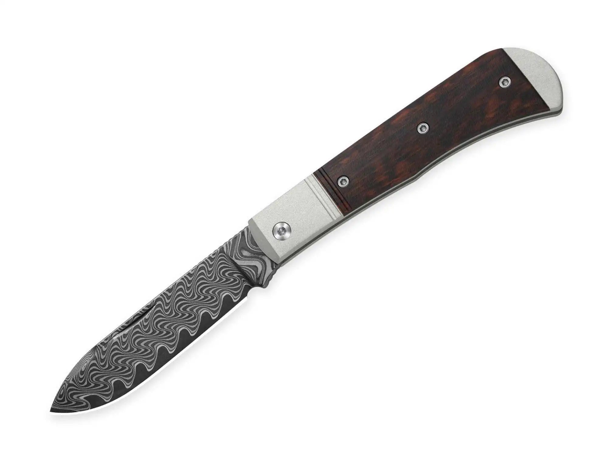 Kizer Trestle D Damas Aluminium & Bois de Leopard