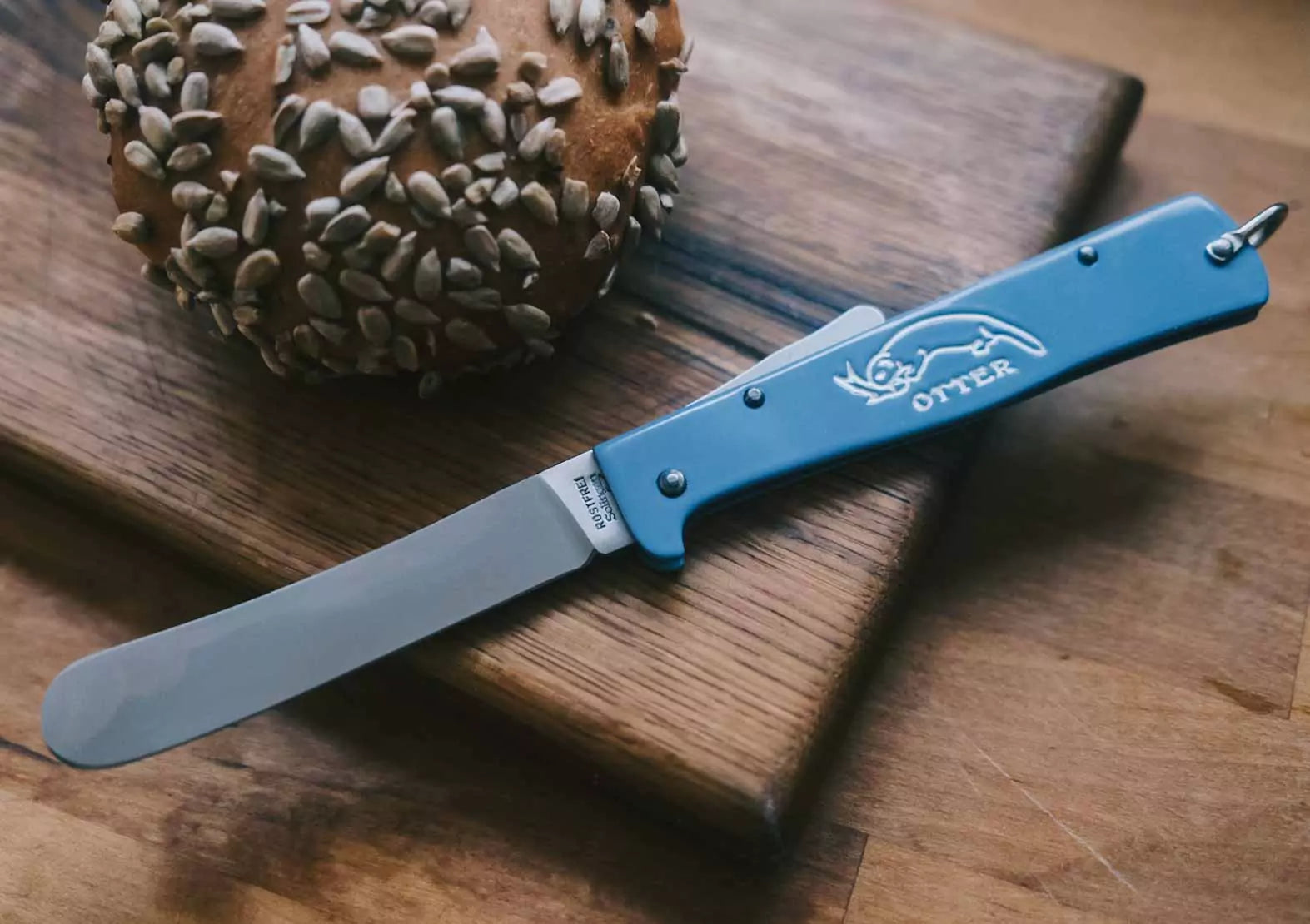 Otter Mercator Buckelsmesser Blau