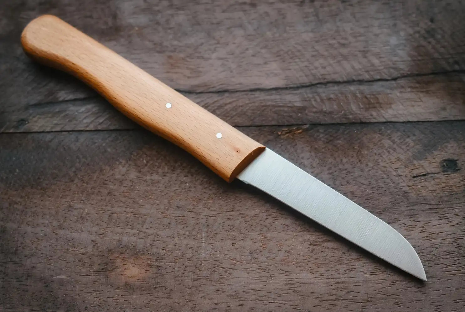 Messerteam Kalb Gemüsemesser 7 cm Olivenholzgriff