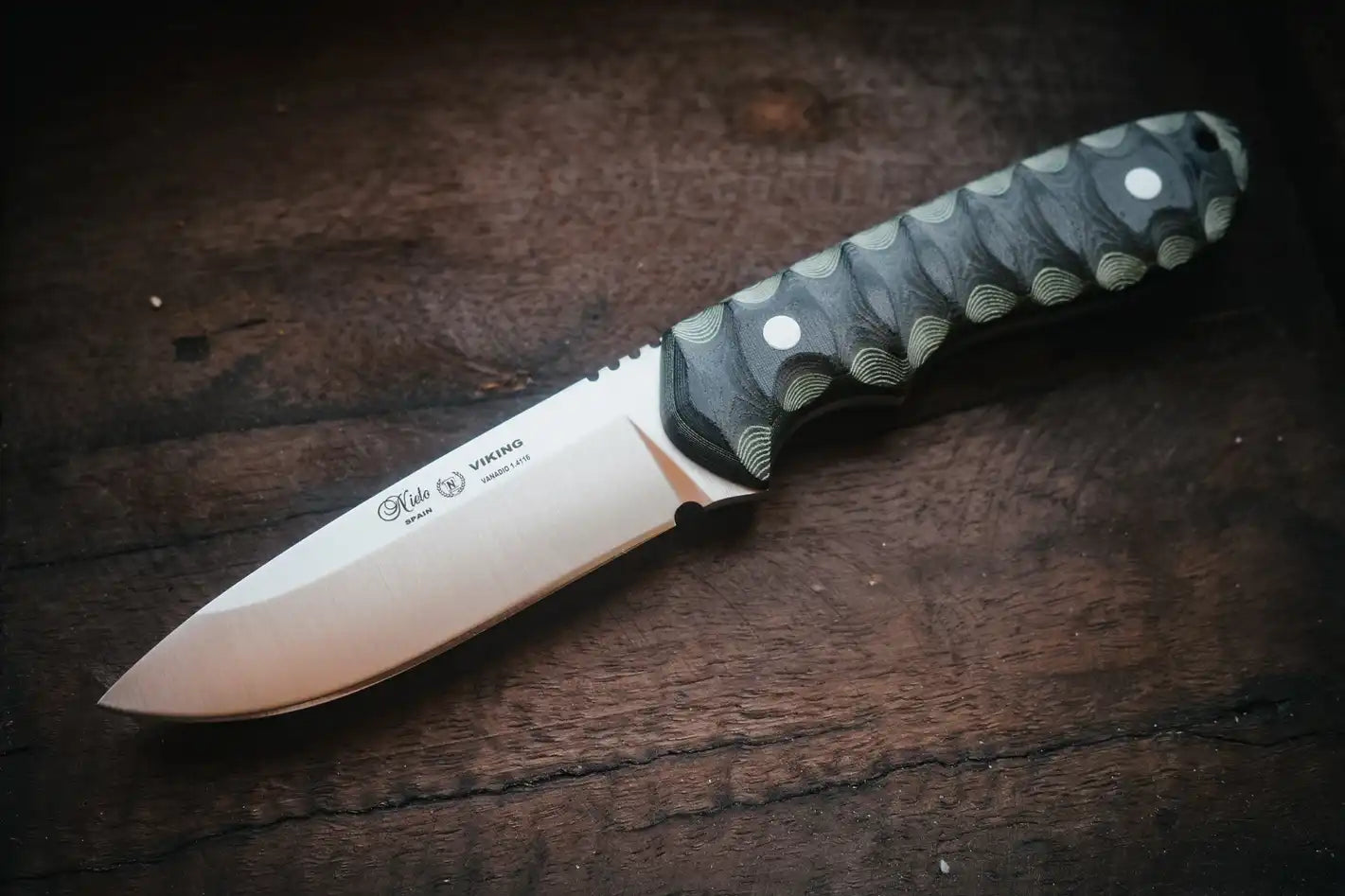 Nieto Viking Katex-Micarta grün