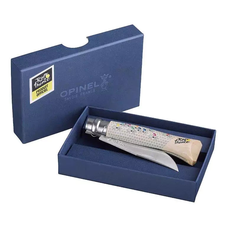 Opinel No 08 Tour de France, Buche, Sublimationsdruck