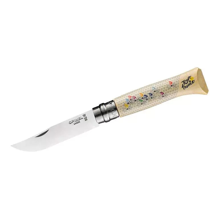 Opinel No 08 Tour de France, Buche, Sublimationsdruck
