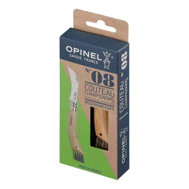 Opinel Pilzmesser, rostfrei, Buchenholz