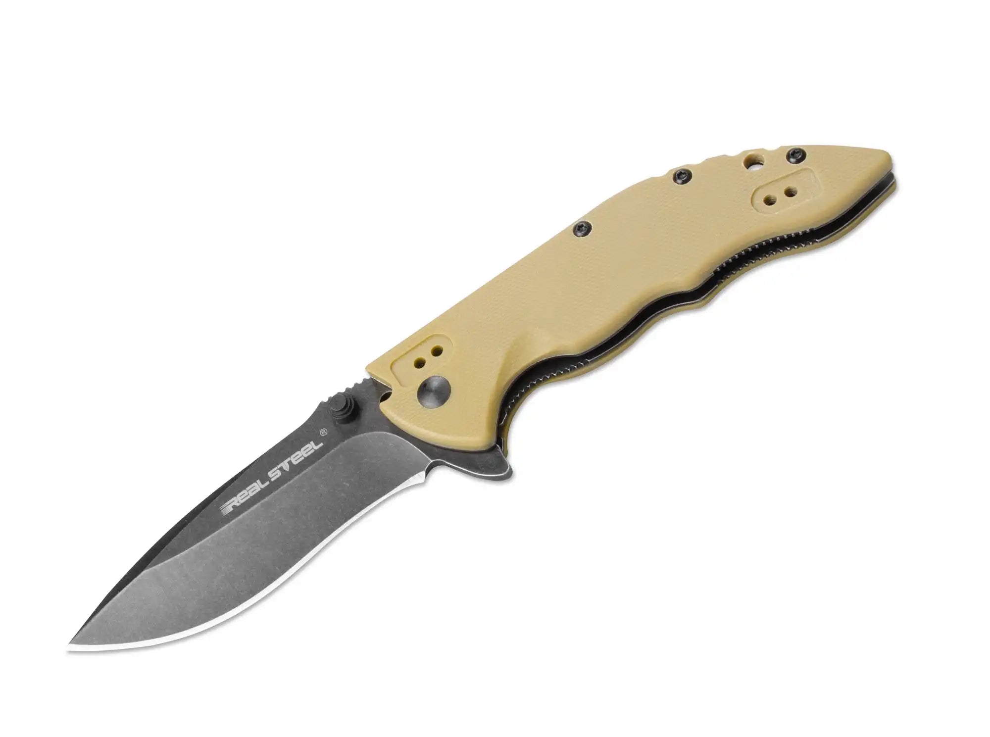 Real Steel E77 Coyote, finition stonewashed noire