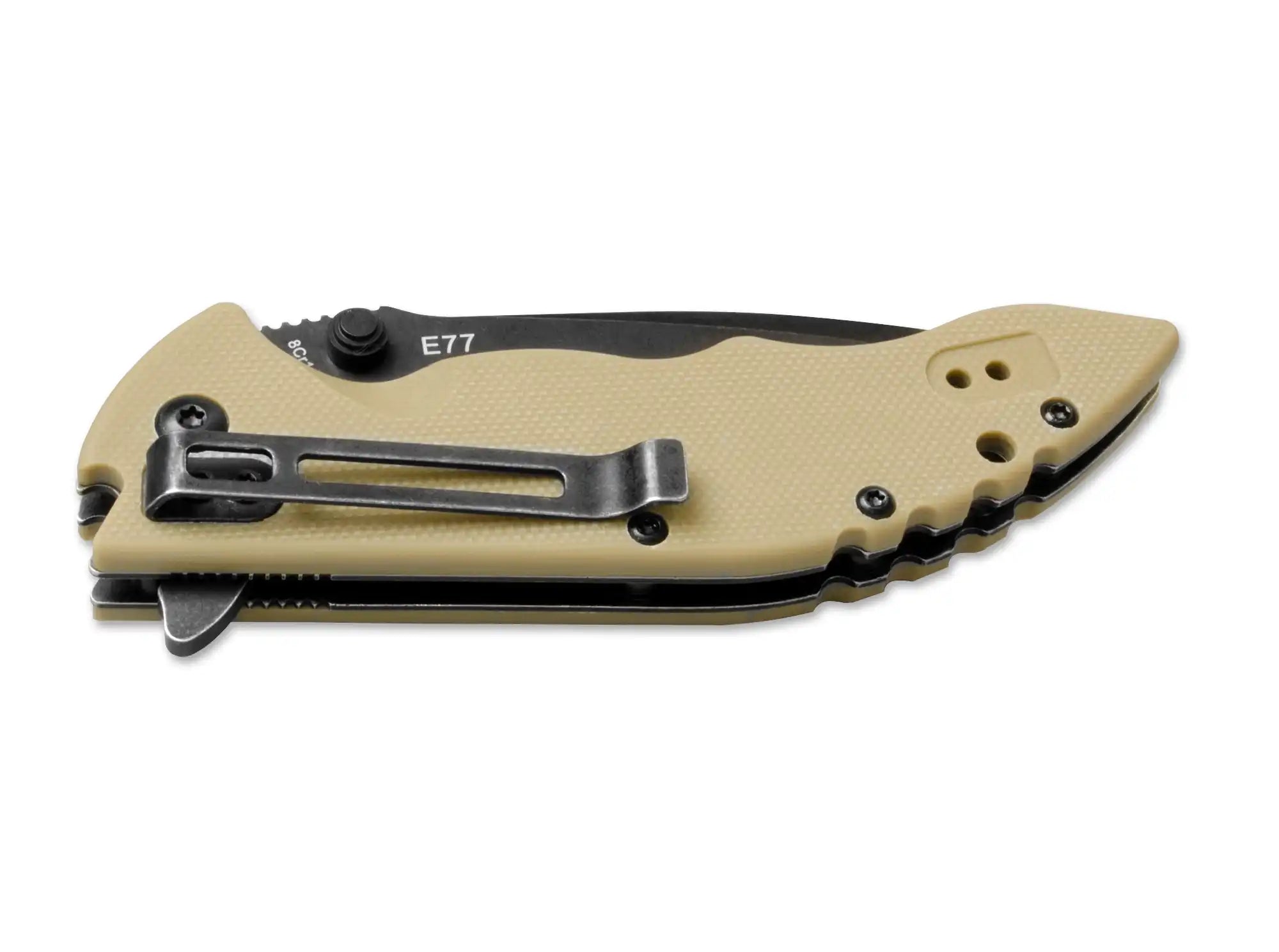 Real Steel E77 Coyote, finition stonewashed noire