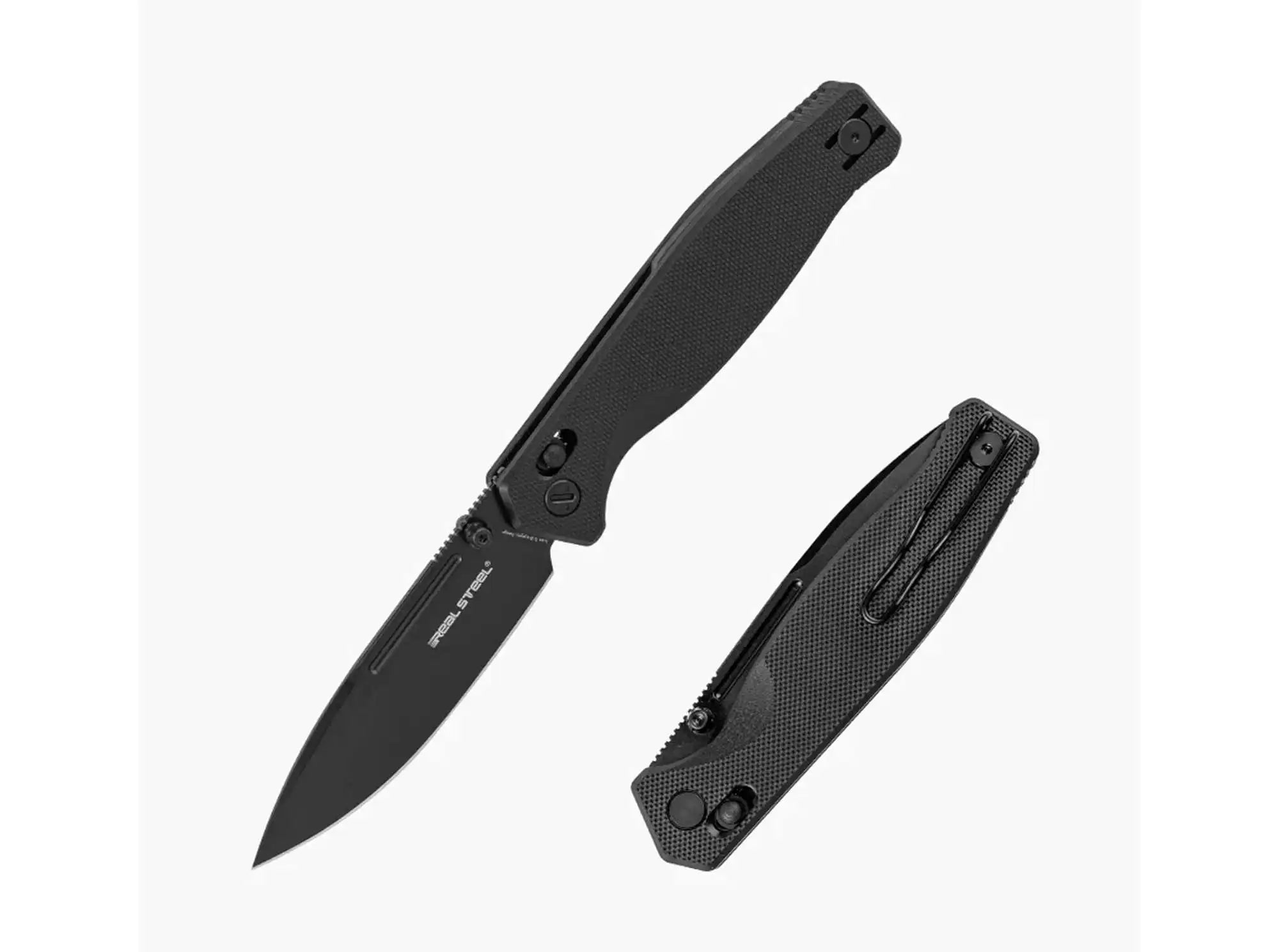 Real Steel Huginn Compact G10 noir PVD