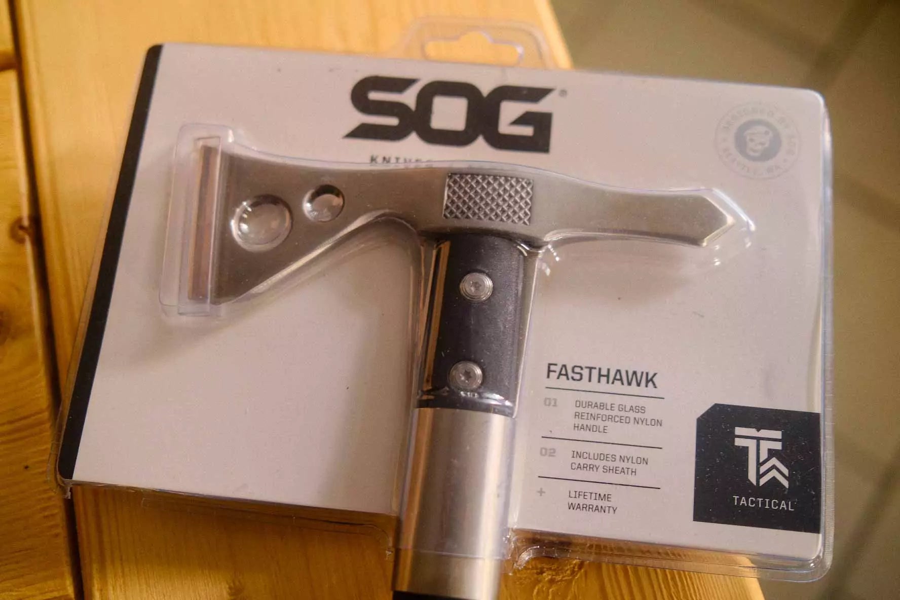 SOG Fasthawk Satin Special