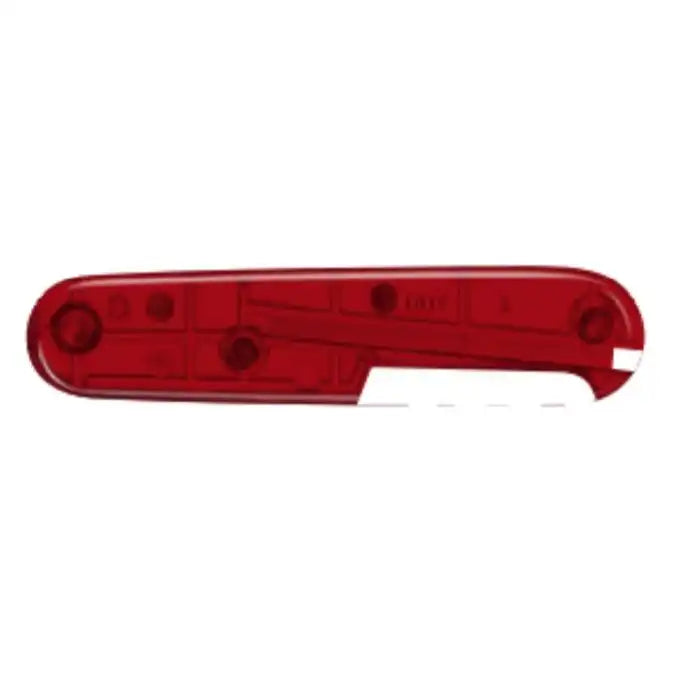 Victorinox Scale, Rear, 91 mm, Red Transparent