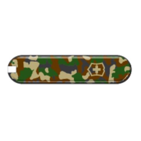 Victorinox scales, front, 58 mm, camouflage