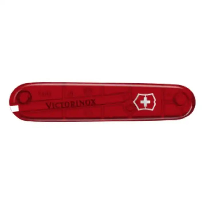 Victorinox Scale, Front, 91 mm, Red Transparent