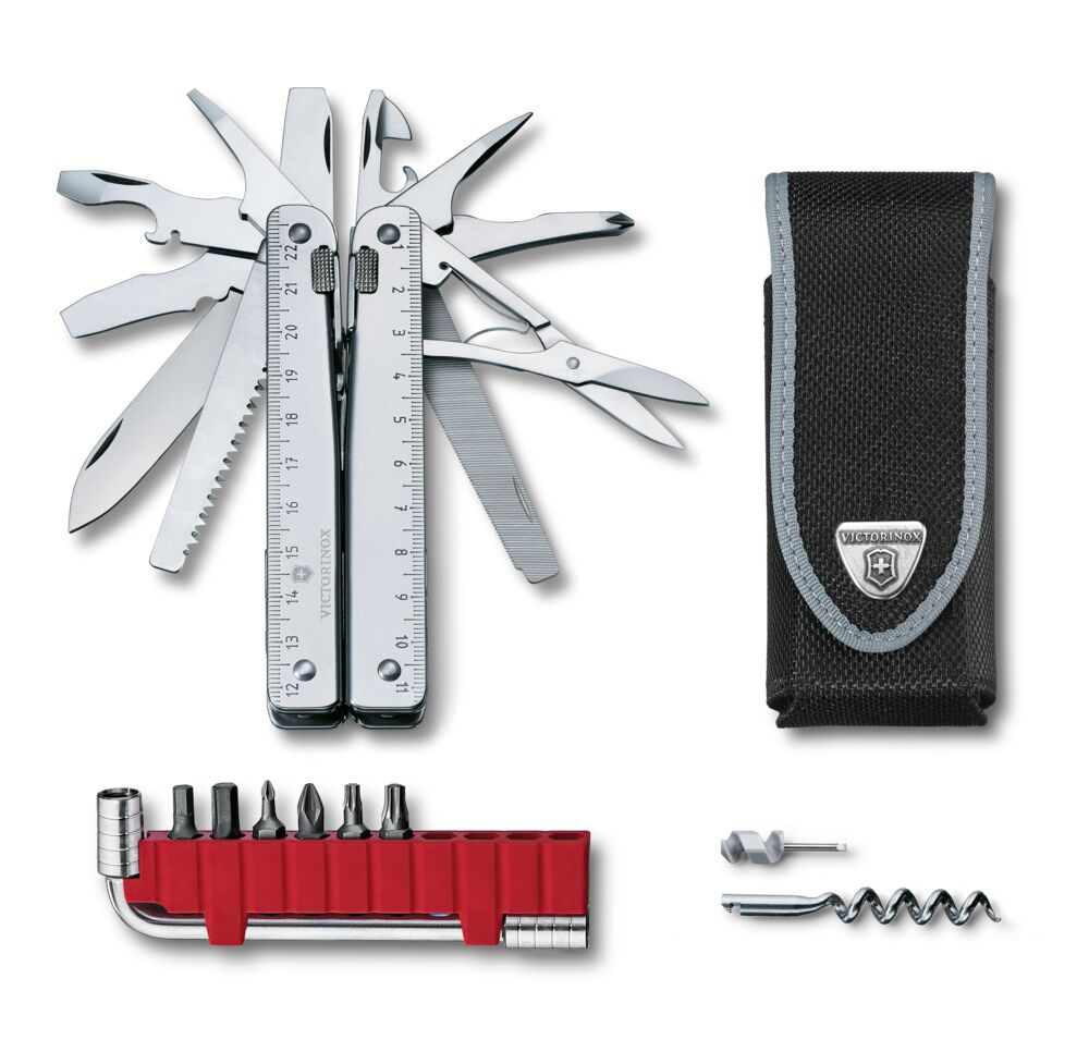 Victorinox Swiss Tool X Plus mit Bit-Schlüssel und Nylon-Etuit