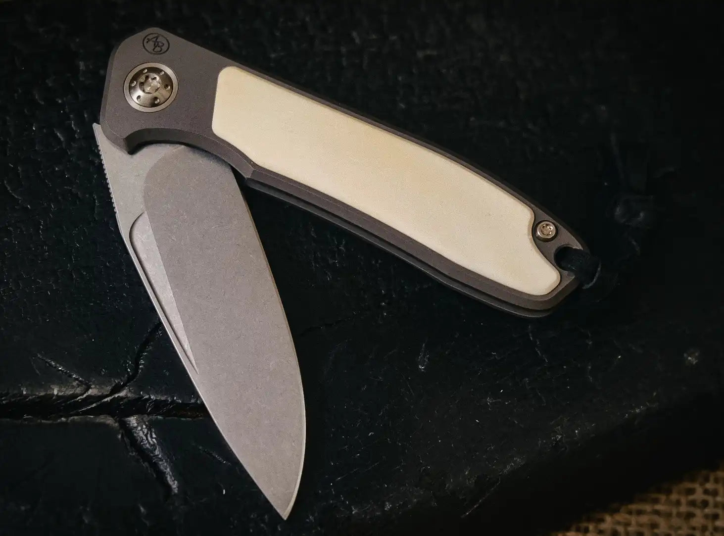 Arno Bernard Knives iMamba Warthog Tusk (Flipper, Kugellager, Fuller, Stonewashed)