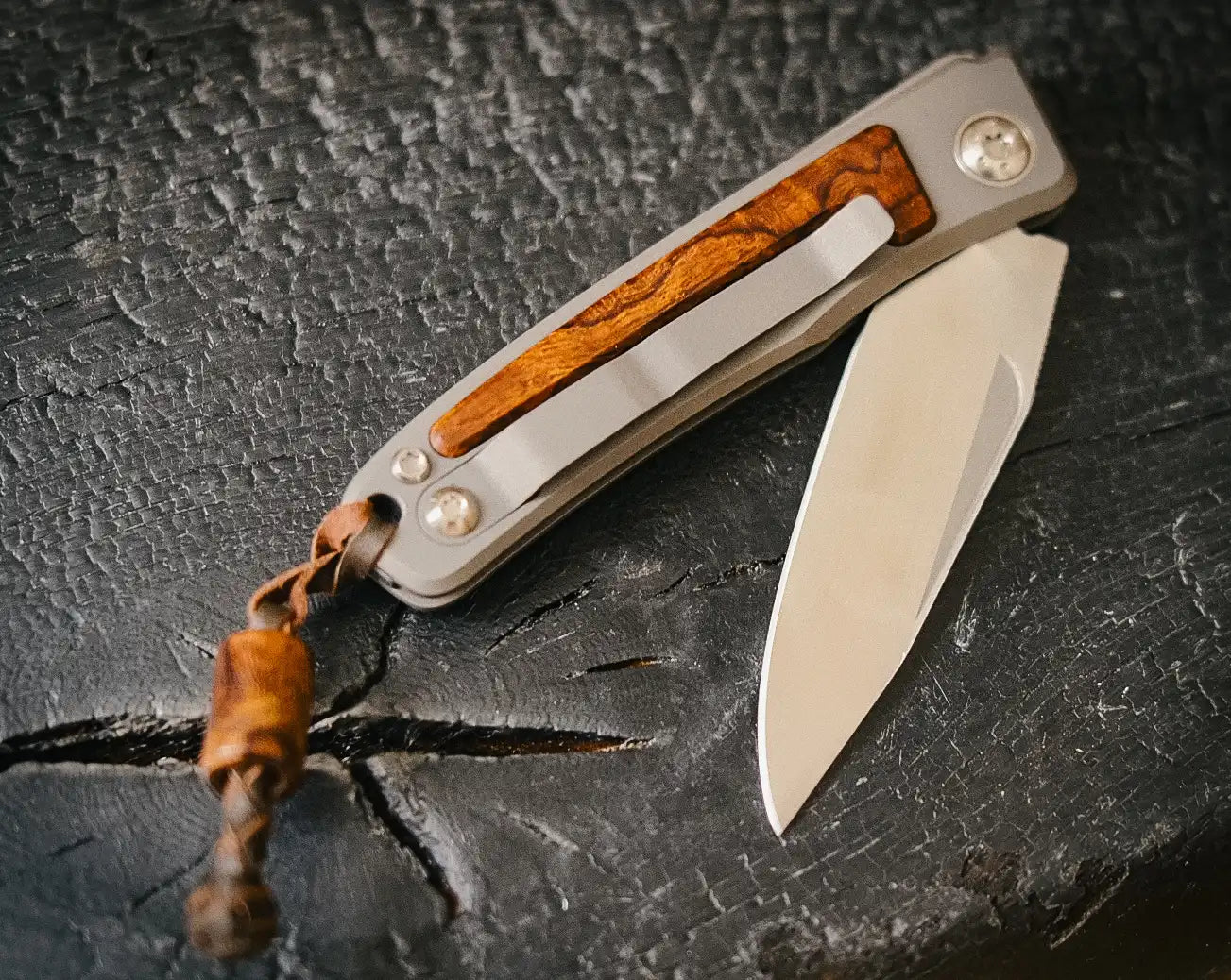 Arno Bernard Knives Rinkhals Desert Ironwood (Fuller, Mirror Polished)