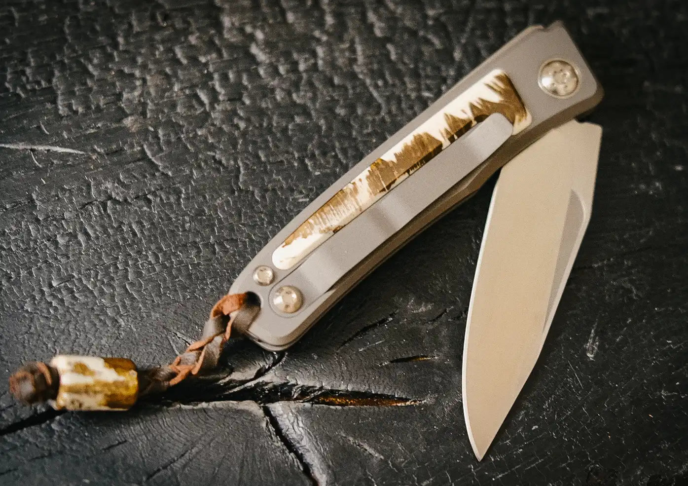 Arno Bernard Knives Rinkhals Warthog Stained (Fuller, Mirror Polished)