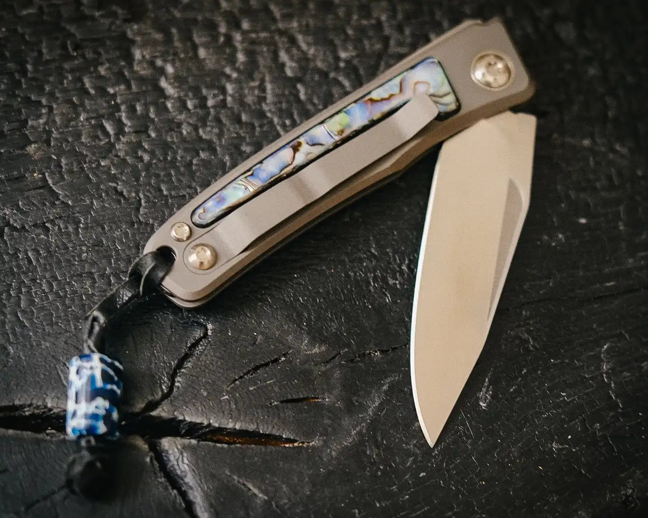 Arno Bernard Knives Rinkhals Abalone (Fuller, Mirror Polished)