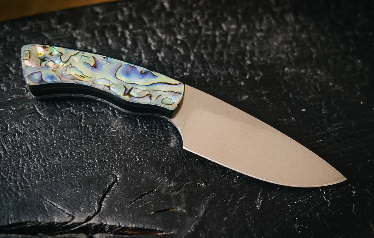 Arno Bernard Knives Gecko Paua Abalone