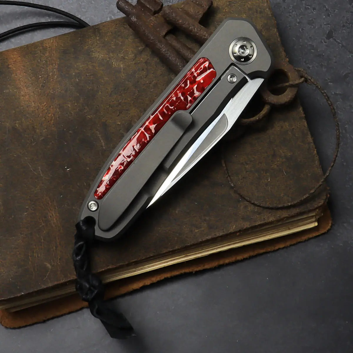 Arno Bernard Knives iMamba German Edition Kudu red