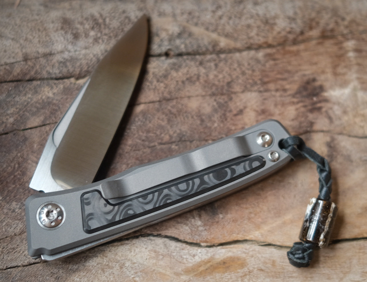 Arno Bernard Knives Rinkhals Taschenmesser FAT Carbon Uni black