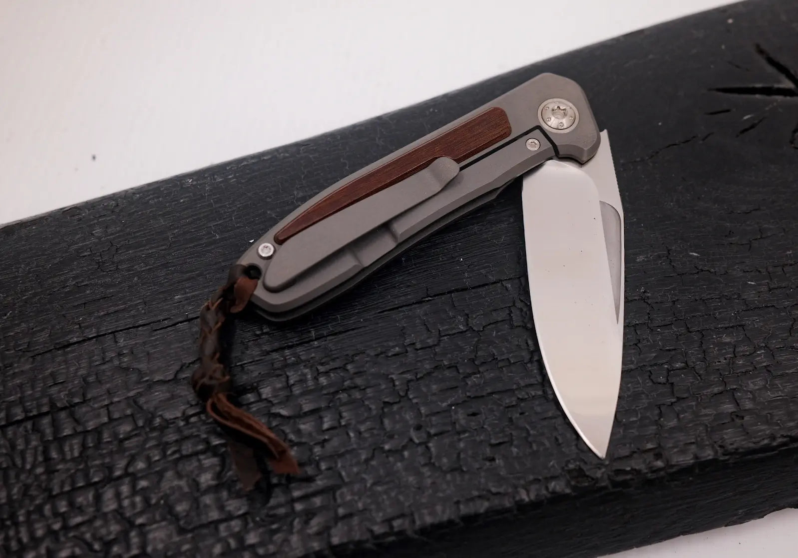 Arno Bernard Knives iMamba Micarta Polished Zweihandöffnung