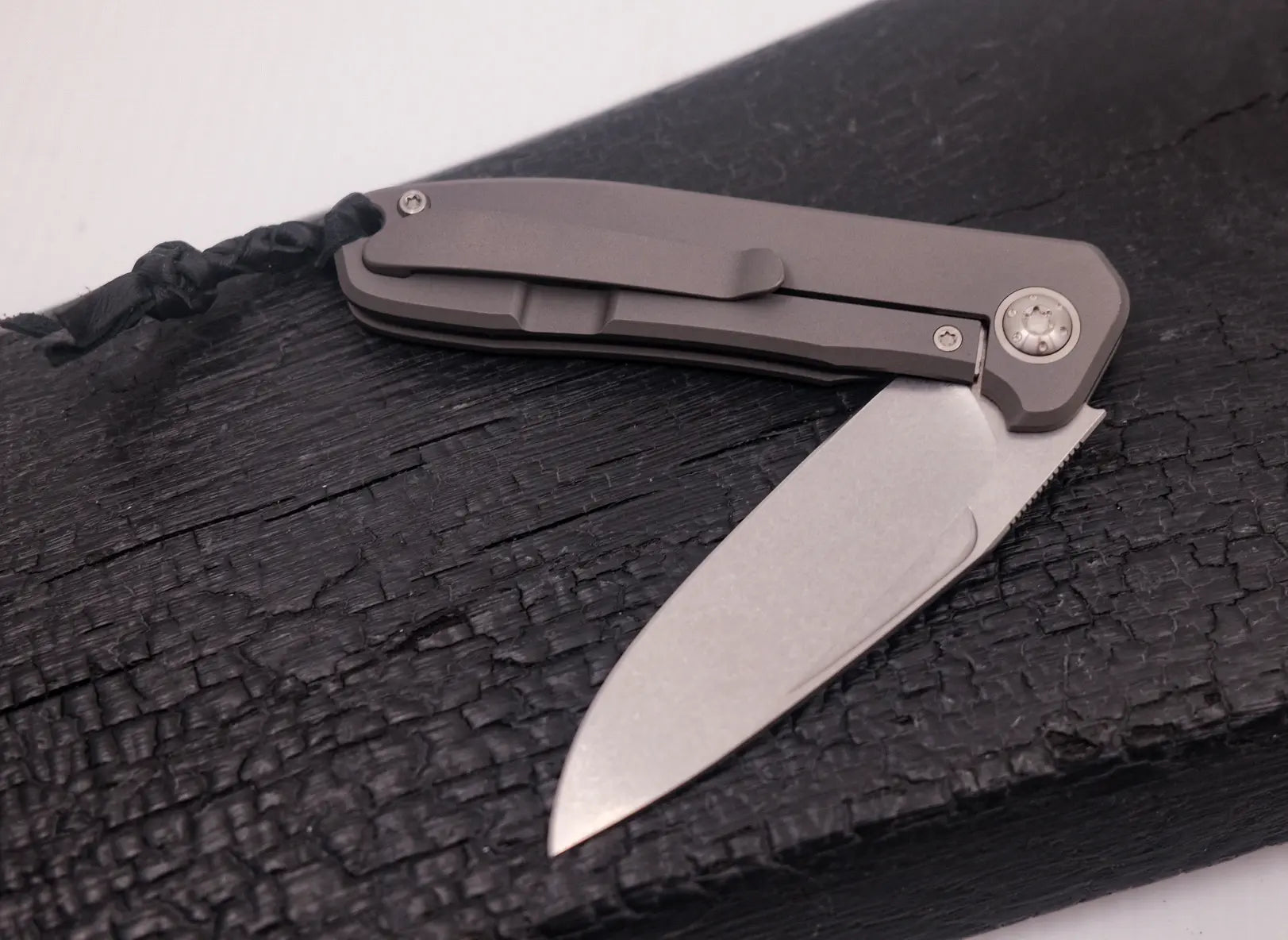 Arno Bernard Knives iMamba Solid Titanium