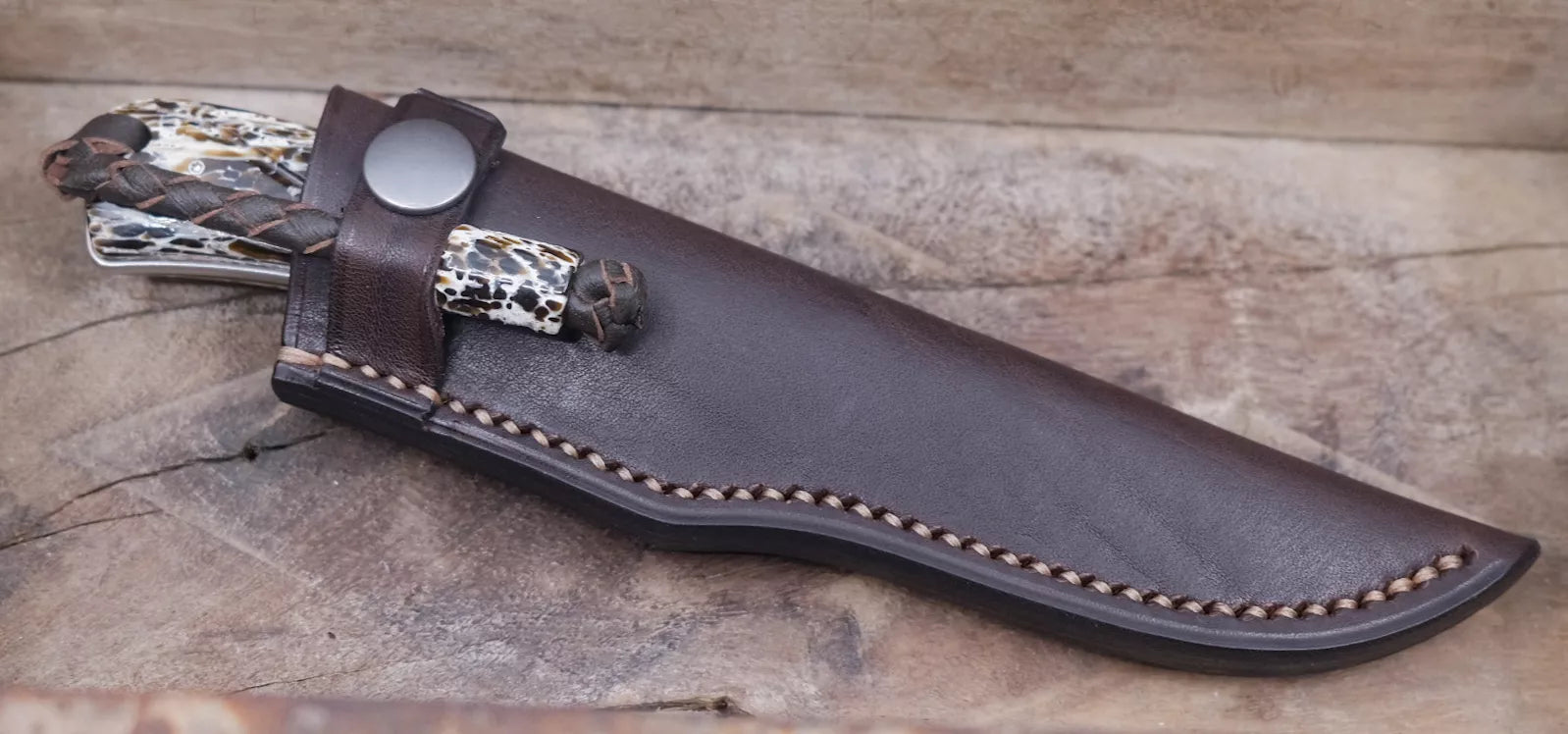 Arno Bernard Knives Badger – N690 Kudu-Knochen